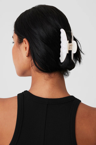 Pinza Para Pelo Alo Yoga 90's Claw Clip Original Perla