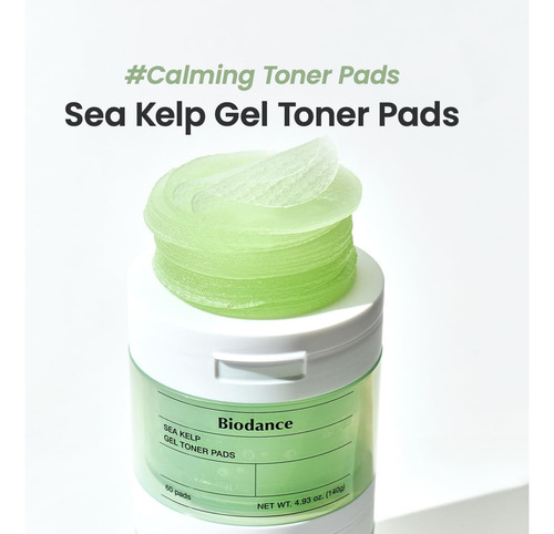Biodance Sea Kelp Gel Tonico Pads Piel Fresca Sin Imperfecci