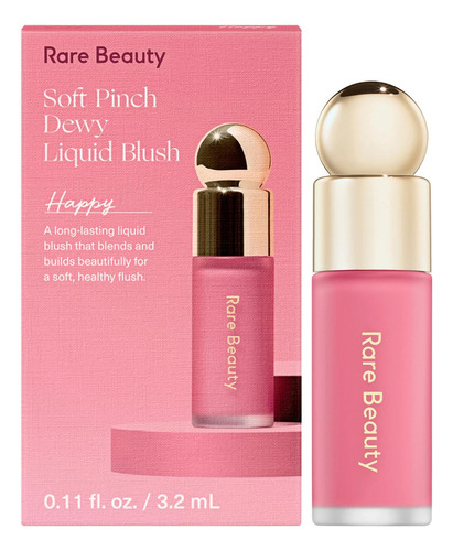Rare Beauty Liquid Blush Mini - Soft Pinch Tono Happy Happy