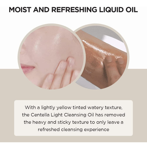 Skin1004 Madagascar Centella Light Cleansing Oil Limpiador Todo Tipo De Piel Día/noche