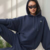Alo Yoga Campera Chompa, Accolade Hoodie Unisex Azul Marino L - 12 Accolade Hoodie