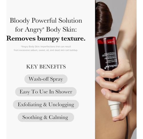 Medicube Exfoliante Corporal En Spray - Red Body Peeling Sho Sin Fragancia