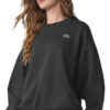 Alo Yoga Campera Accolade Crew Neck Buzo Negro Claro L - 12 Accolade Crew Neck