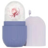 Rodillo Facial De Silicona Genérico Ice Face Roller Violeta