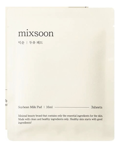 Mixsoon Almohadilla De Leche De Soja - Soybean Milk Pad Crema
