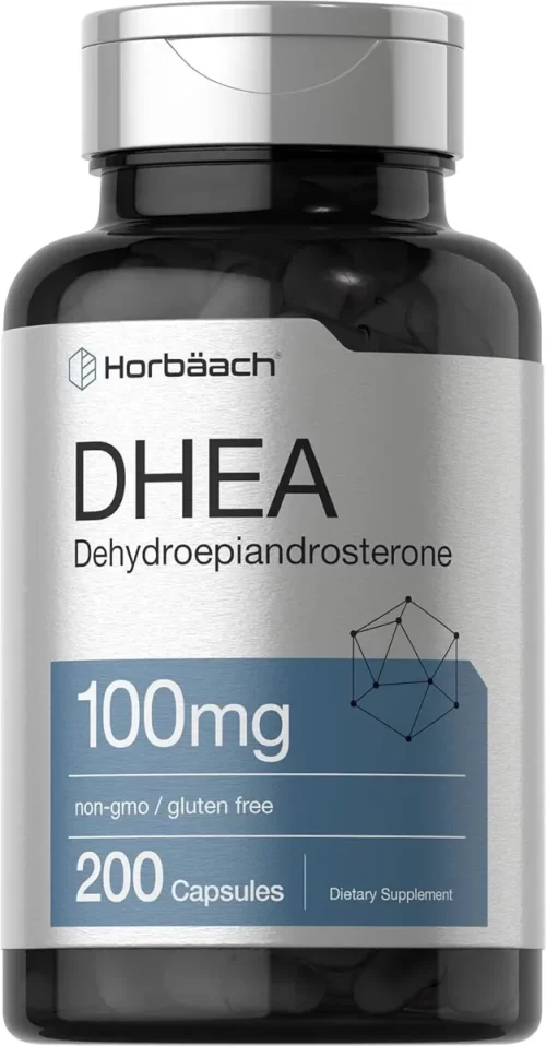 Horbäach Dhea 100 mg Suplemento De Apoyo Hormonal Natural