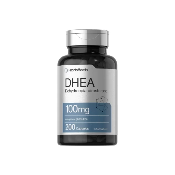 Horbäach Dhea 100 mg Suplemento De Apoyo Hormonal Natural