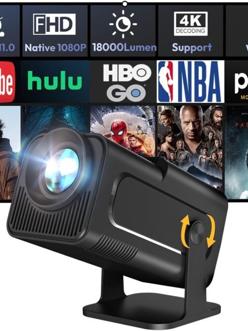 Proyector Smart Mini XGODY Gimbal5 Android 11 Full HD 4K