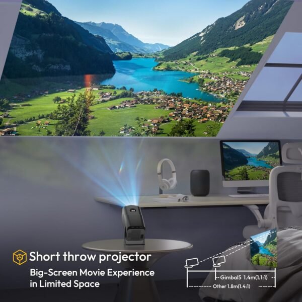 Proyector Smart Mini XGODY Gimbal5 Android 11 Full HD 4K