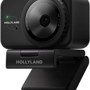 Hollyland Lyra Webcam UHD 4K 50MP USB-C con IA, Auto Enfoque PDAF y Seguimiento AI