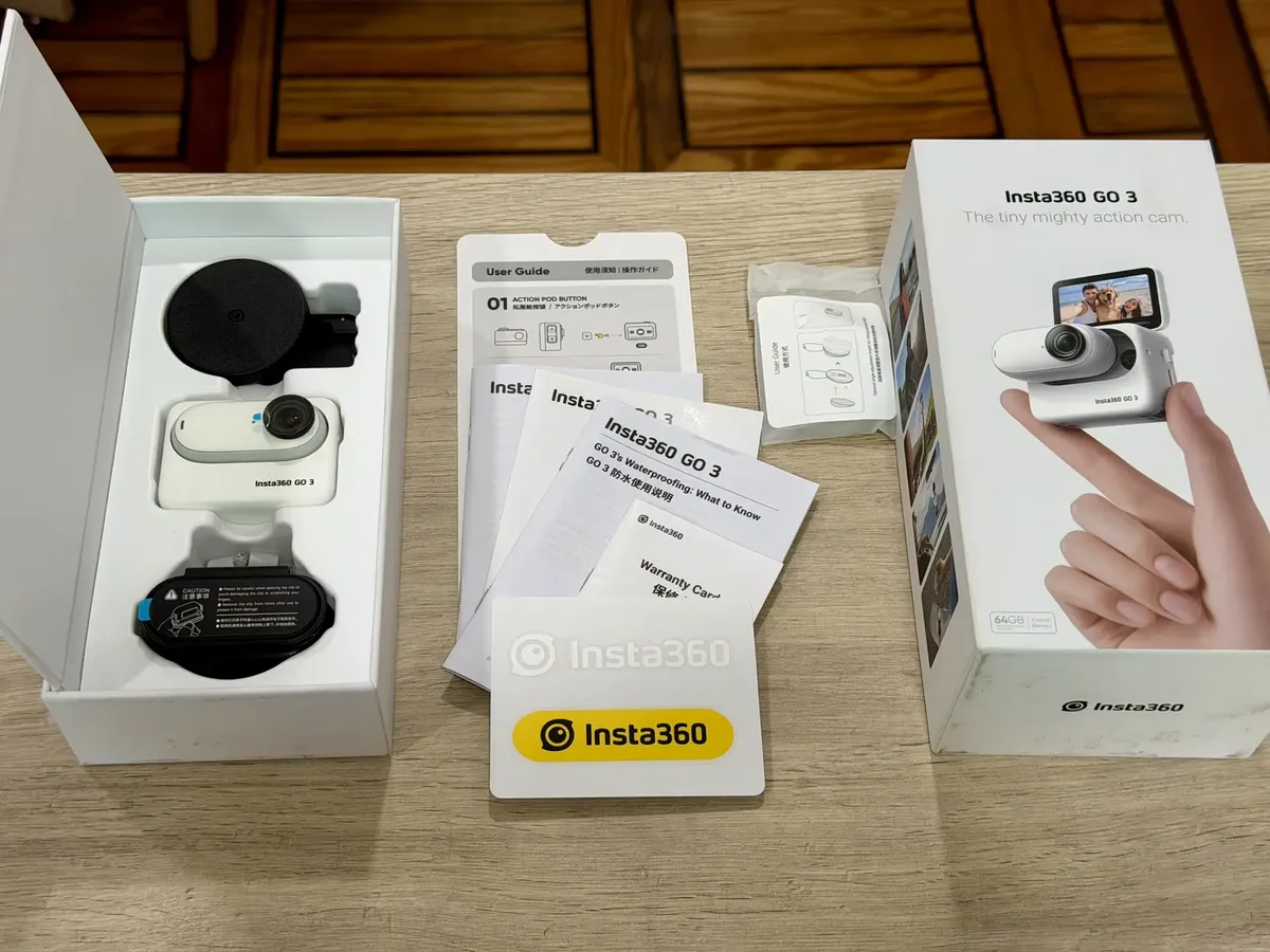 Insta360 Go 3 Cámara De Vlogging 64gb Con Pantalla Táctil - Imagen 6