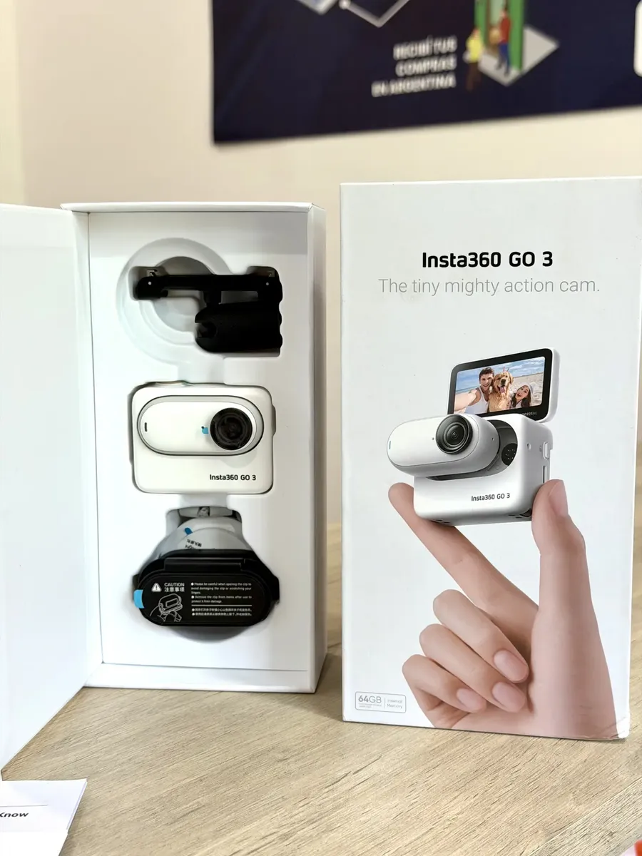 Insta360 Go 3 Cámara De Vlogging 64gb Con Pantalla Táctil - Imagen 3
