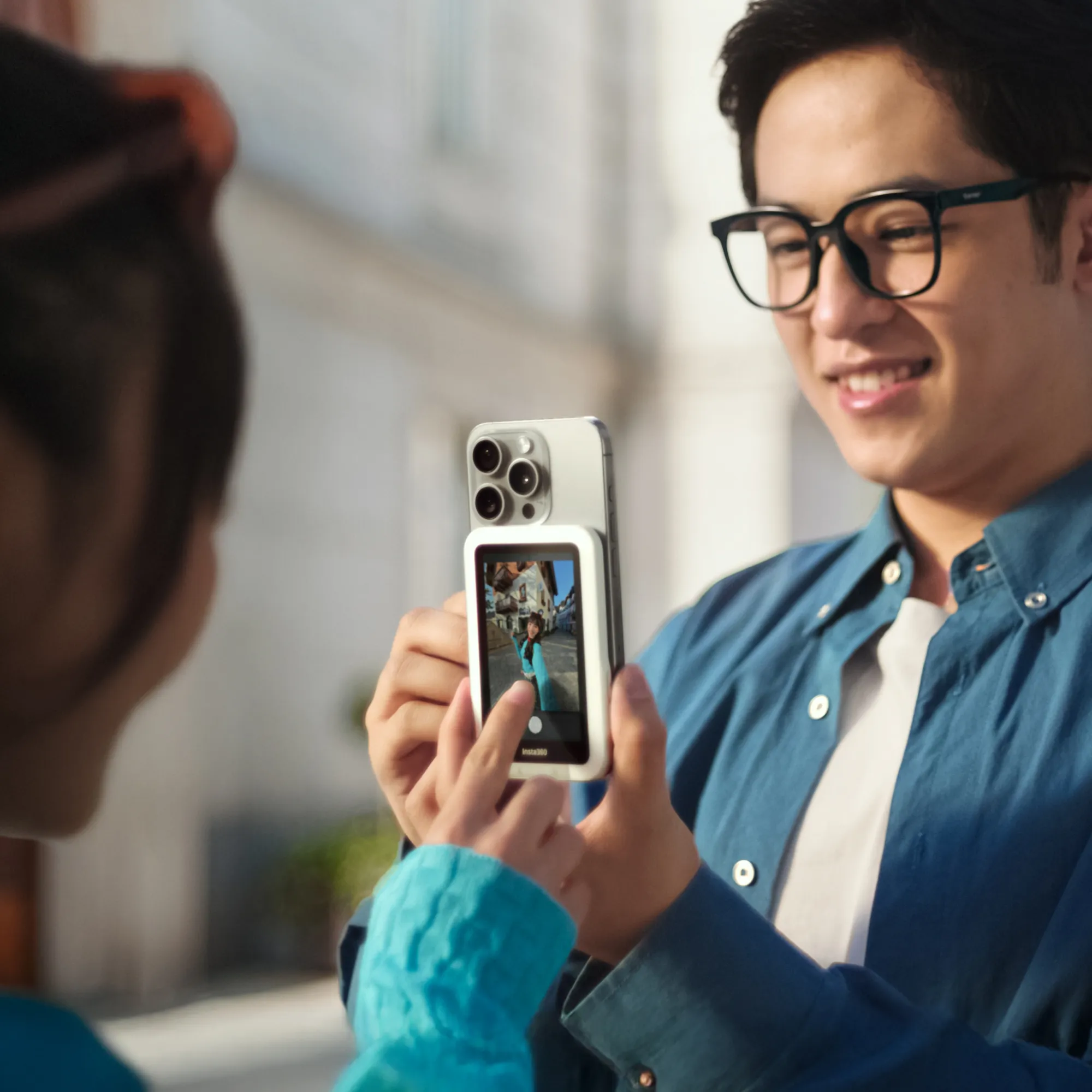 Insta360 Snap Pantalla Selfie - Imagen 6