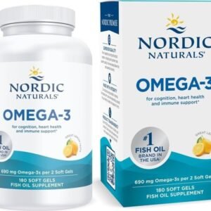 Nordic Naturals Omega-3 690mg Limon – 180 Softgels
