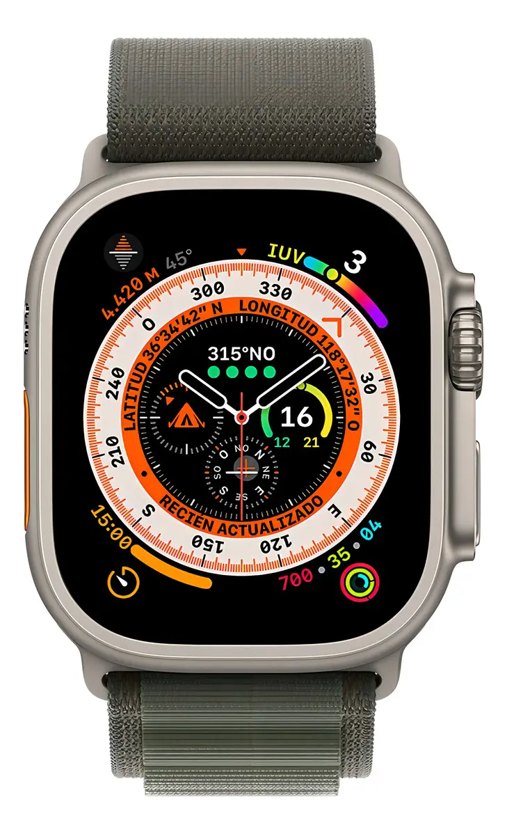 Apple Watch Ultra Gps + Celular - Titanio 49 mm - Imagen 4