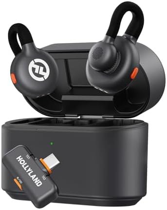 Hollyland Lark M2S Micrófono Inalámbrico USB-C para iPhone 15/16 y Android – 2 Micrófonos + Receptor (Open Box)