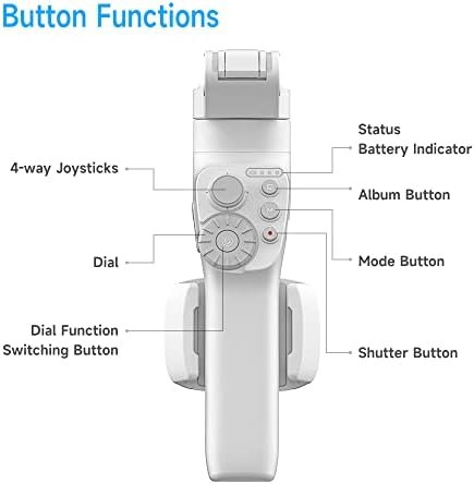 FeiyuTech Vimble 3 Estabilizador Gimbal de 3 Ejes para Celular con Bastón Extensible (Usado) - Imagen 6