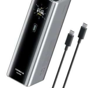 CUKTECH 15 Ultra Power Bank para Laptop 20.000 mAh 140 W con Pantalla Inteligente