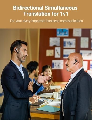 Timekettle W4 Pro Auriculares Traductores con IA – Traducción en Tiempo Real 52 Idiomas (Open Box) - Imagen 3