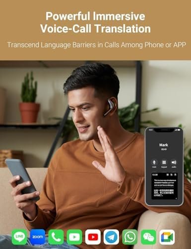 Timekettle W4 Pro Auriculares Traductores con IA – Traducción en Tiempo Real 52 Idiomas (Open Box) - Imagen 5