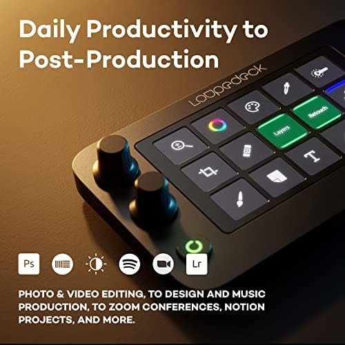 Loupedeck Live S Consola de Streaming con Botones Táctiles LED, Diales y Botones RGB – PC y Mac (Usado) - Imagen 4