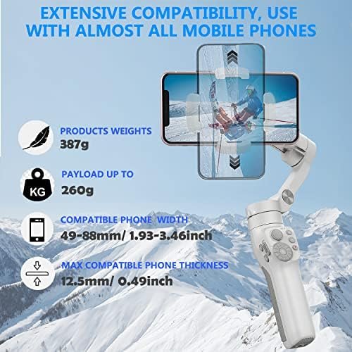 FeiyuTech Vimble 3 Estabilizador Gimbal de 3 Ejes para Celular con Bastón Extensible (Usado) - Imagen 2