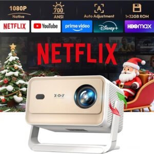 Proyector XGODY N6 Pro con Netflix
