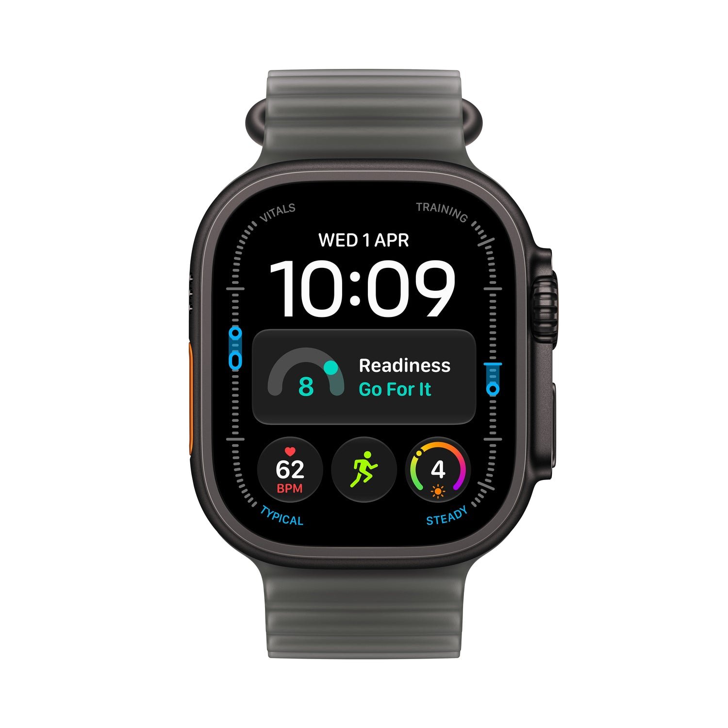 Apple Watch Ultra 4 GPS + Cellular 49 mm – Titanio Natural o Negro con Alpine Loop u Ocean Band - Imagen 8
