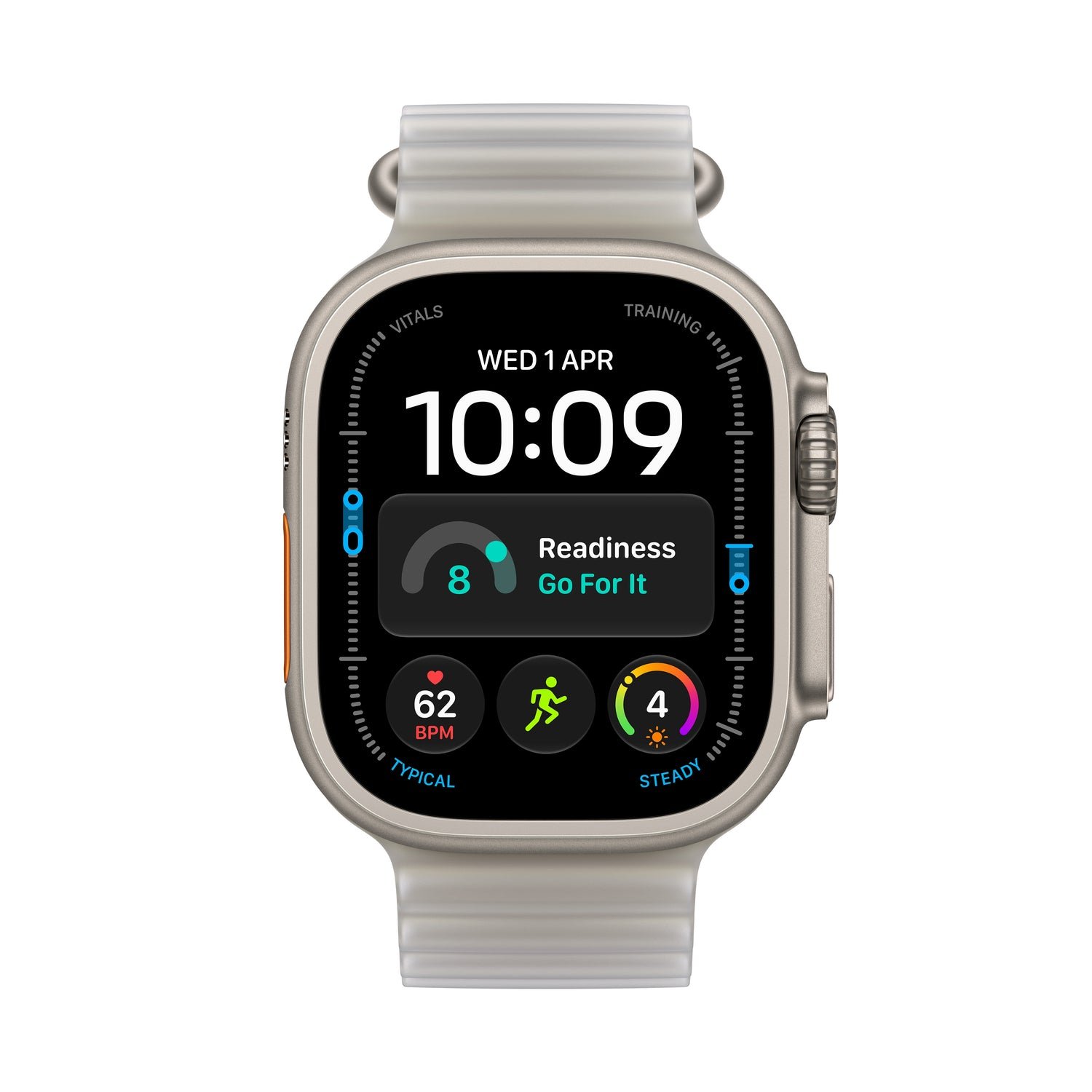 Apple Watch Ultra 4 GPS + Cellular 49 mm – Titanio Natural o Negro con Alpine Loop u Ocean Band - Imagen 6