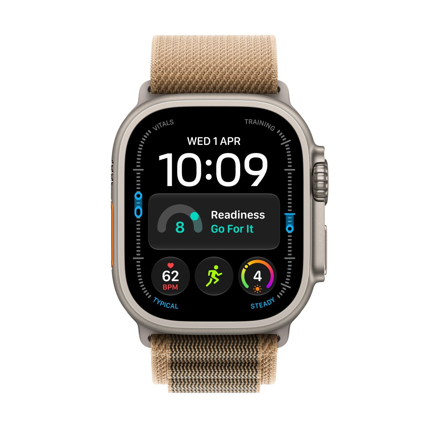 Apple Watch Ultra 4 GPS + Cellular 49 mm – Titanio Natural o Negro con Alpine Loop u Ocean Band - Imagen 2