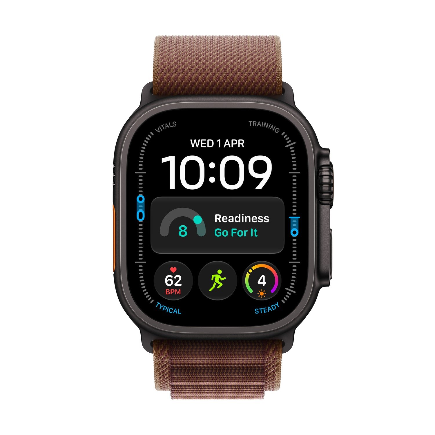 Apple Watch Ultra 4 GPS + Cellular 49 mm – Titanio Natural o Negro con Alpine Loop u Ocean Band - Imagen 4